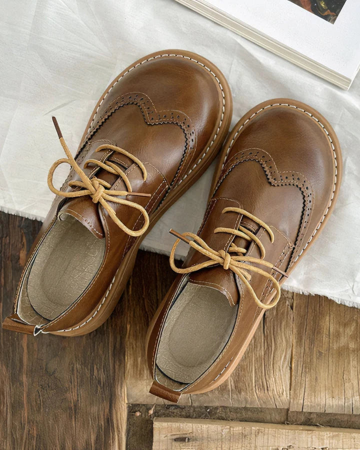 Orthopedic Oxford Schuhe für Damen mit Arch Support – Retro Stil und Komfort 3