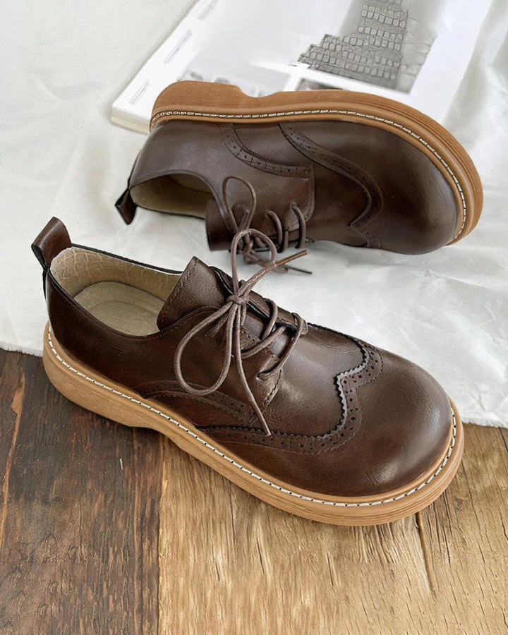Orthopedic Oxford Schuhe für Damen mit Arch Support – Retro Stil und Komfort 4