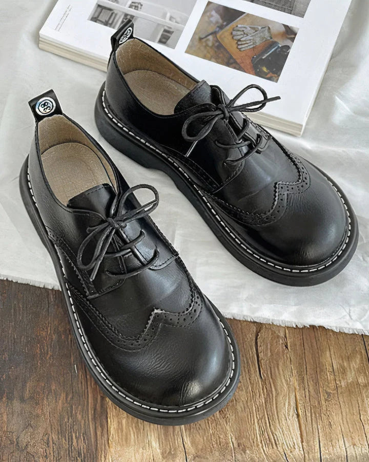 Orthopedic Oxford Schuhe für Damen mit Arch Support – Retro Stil und Komfort 5