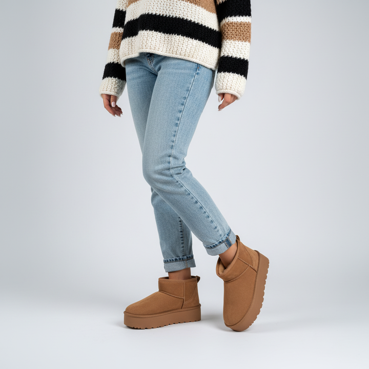 Paulina Damen gefütterte Winterstiefel 0