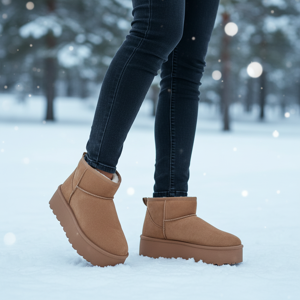 Paulina Damen gefütterte Winterstiefel 1