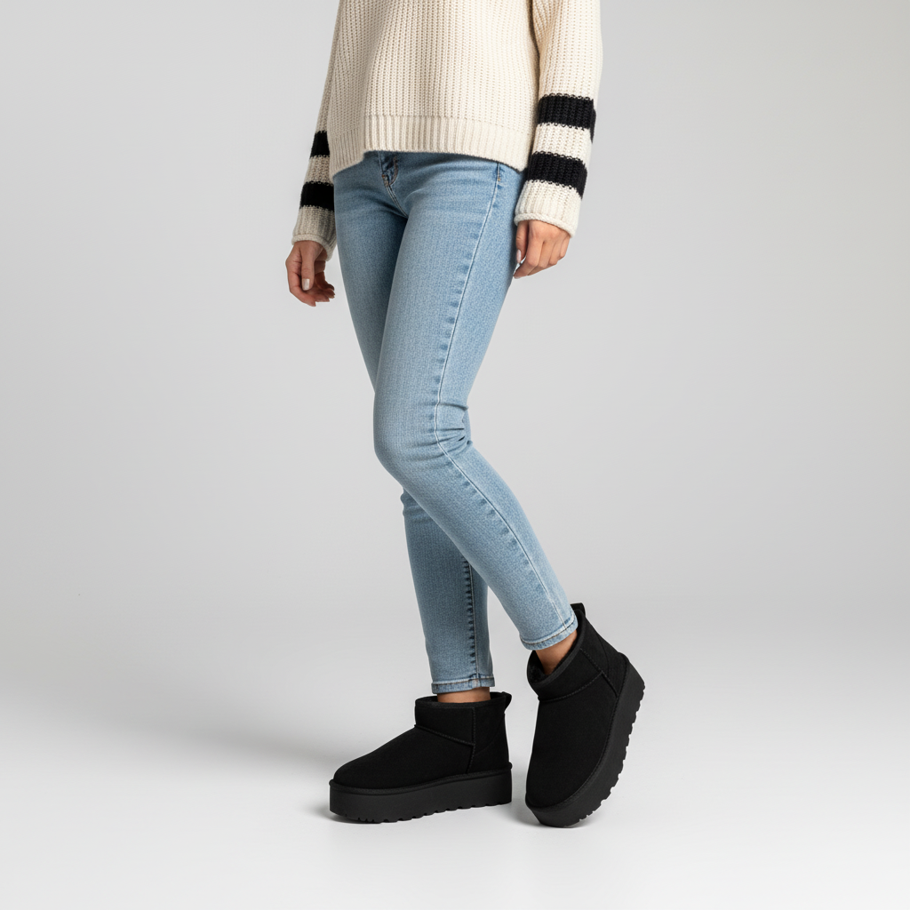 Paulina Damen gefütterte Winterstiefel 4