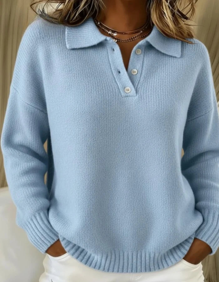 Polo Pullover Damen | Leicht & Formbeständig 0