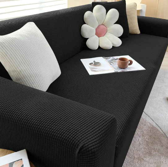 Sofaüberzug Elastisch mit Stilvollem Jacquard-Muster – Perfekte Passform für Sofas 3