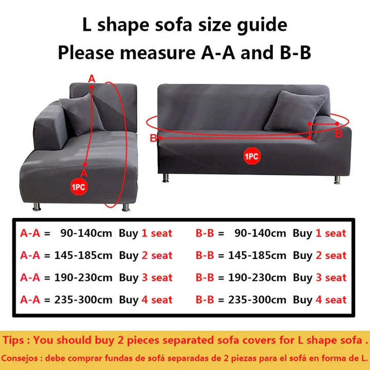 Sofaüberzug Elastisch mit Stilvollem Jacquard-Muster – Perfekte Passform für Sofas 7