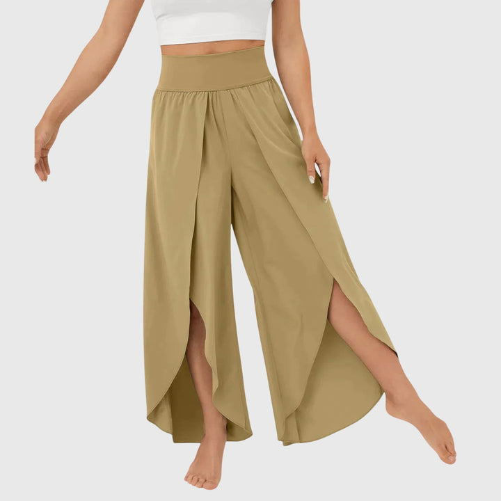 Stoffhose Damen Weit Bein – Elegante Leichte Damenhose für Sommer, Freizeit und Vielseitige Outfits 7