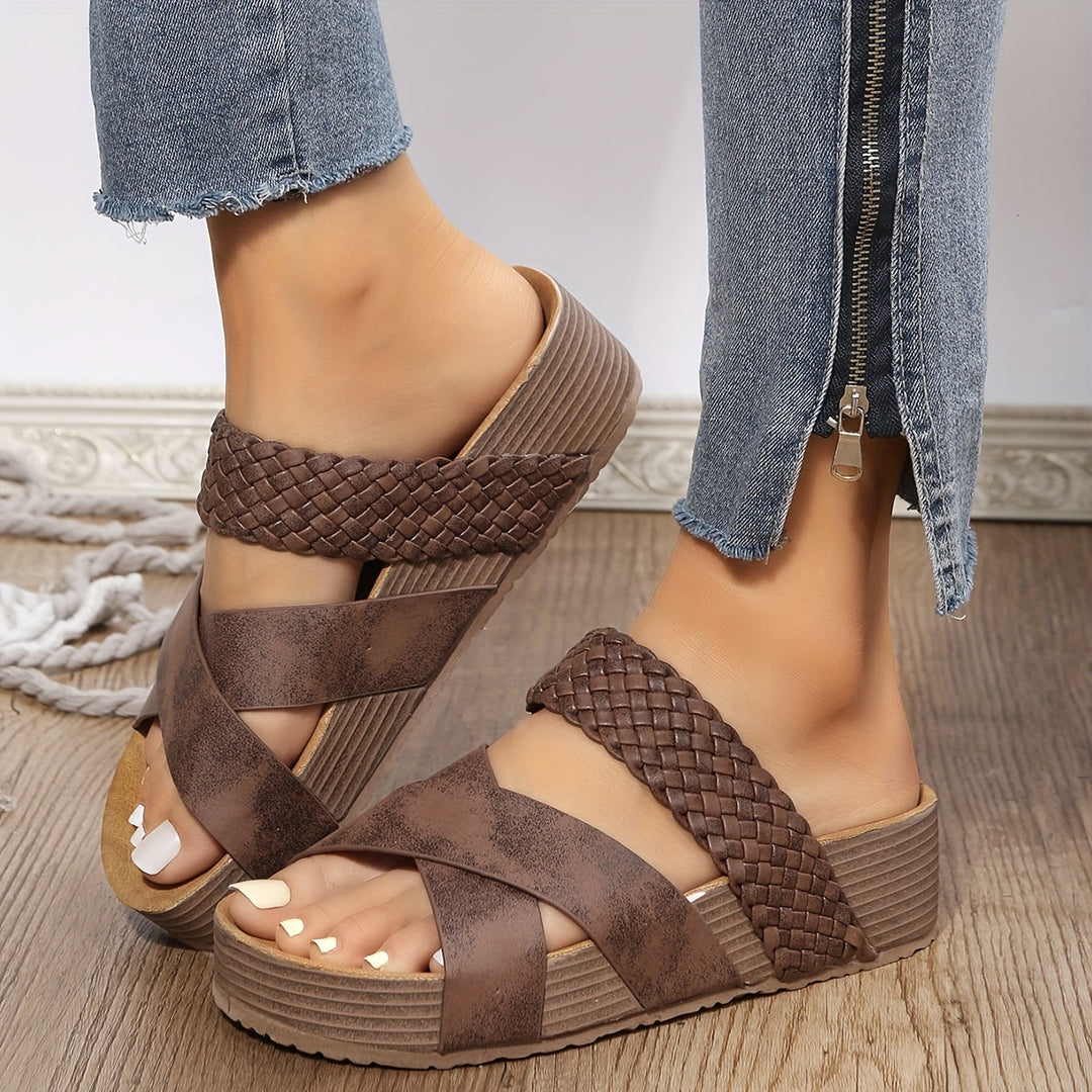 Stylische Flip-Flops mit Strickdesign für Damen – Bequem und Vielseitig 5