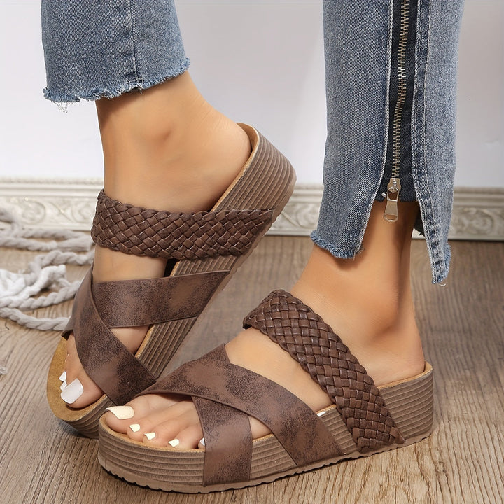 Stylische Flip-Flops mit Strickdesign für Damen – Bequem und Vielseitig 5