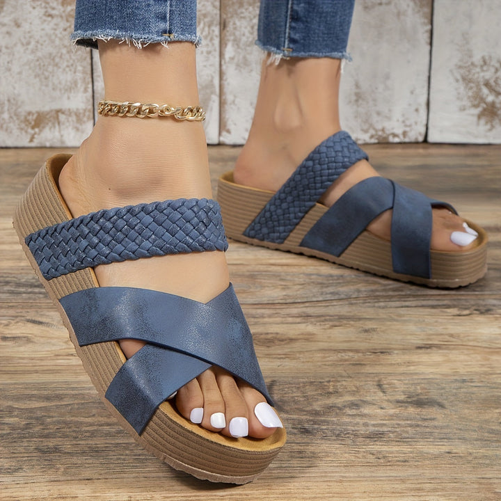 Stylische Flip-Flops mit Strickdesign für Damen – Bequem und Vielseitig 7