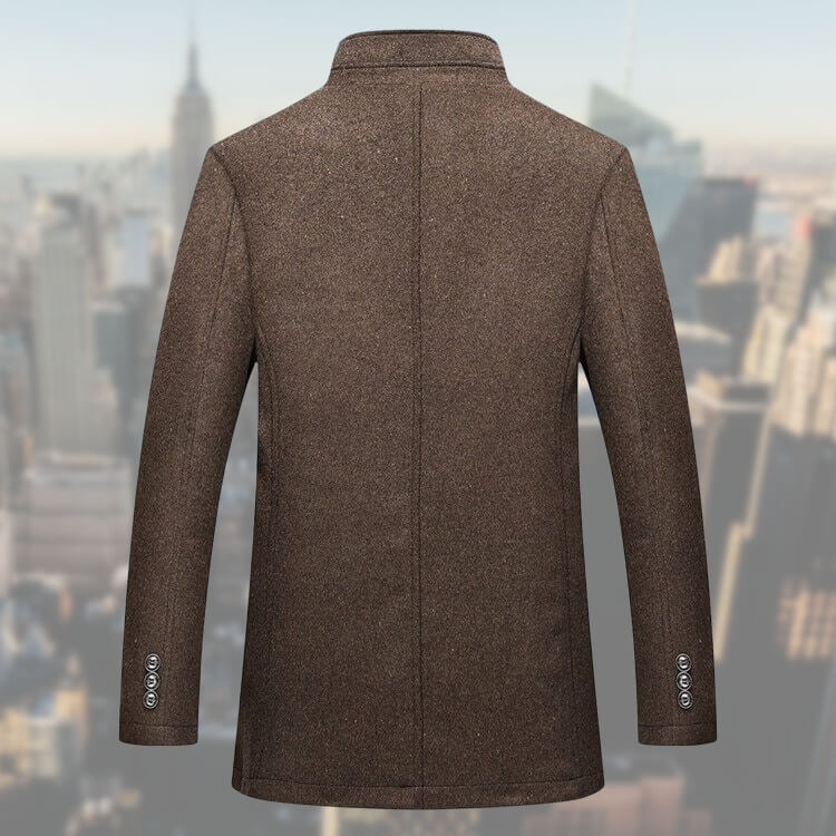 Stylischer Herrenmantel Wintermantel Warm und Funktional für Herren 2