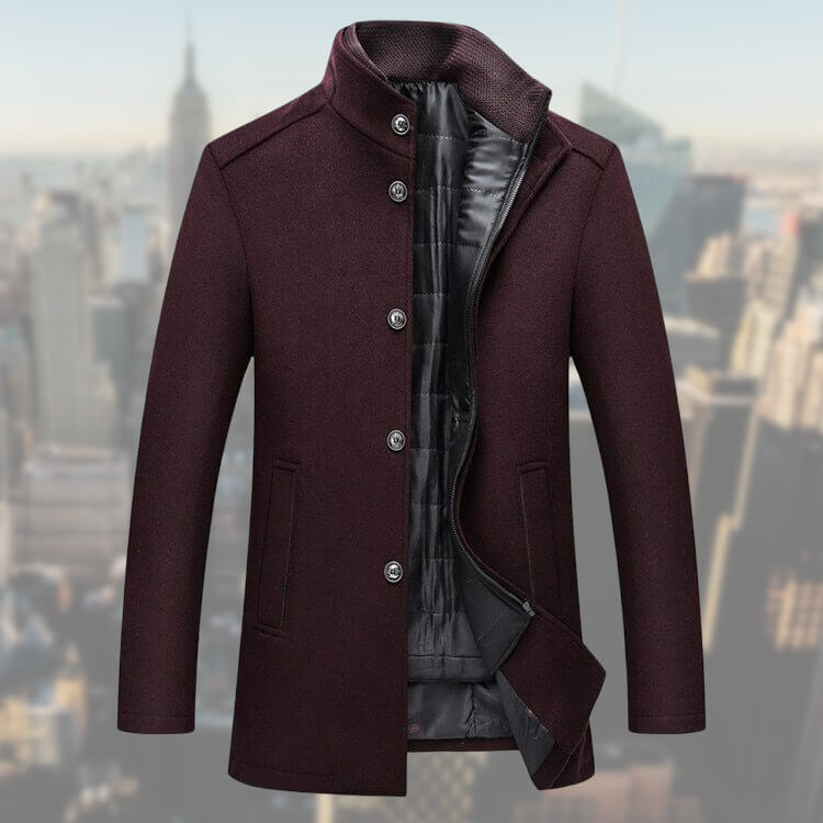 Stylischer Herrenmantel Wintermantel Warm und Funktional für Herren 7