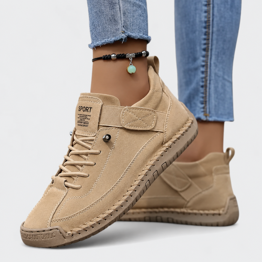 Damen Orthopädische Schnür-Sneaker mit Arch Support für Alltag und Freizeit