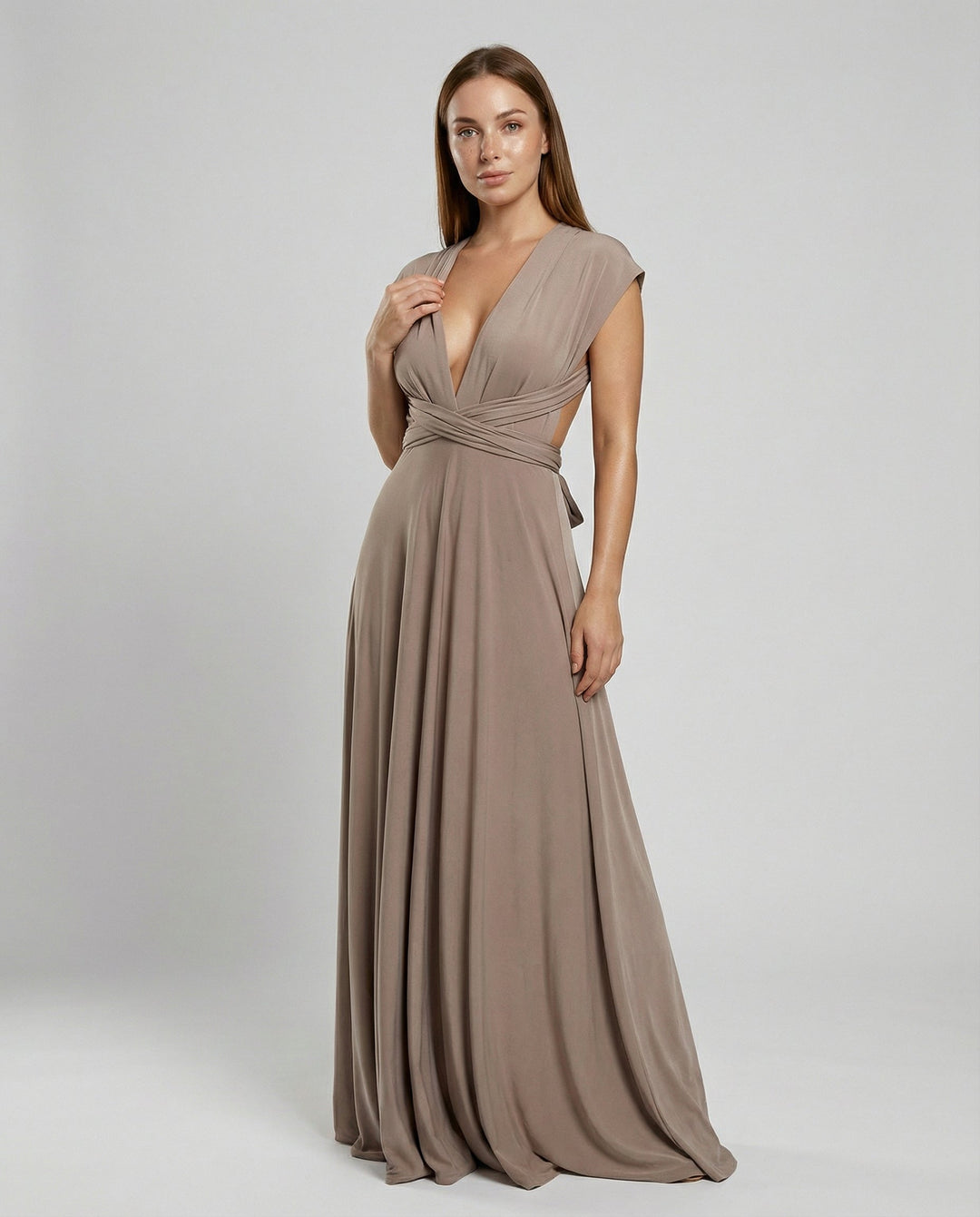 Vielseitiges Wickelkleid für Damen – Elegantes Sommerkleid für jeden Anlass 0