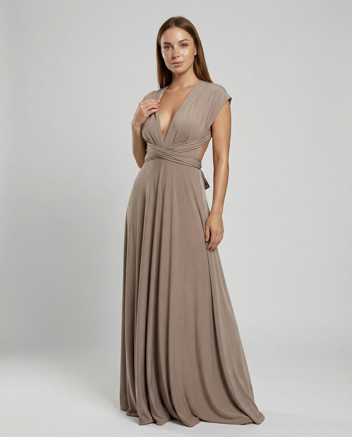 Vielseitiges Wickelkleid für Damen – Elegantes Sommerkleid für jeden Anlass 0