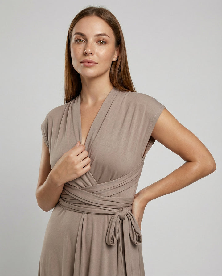 Vielseitiges Wickelkleid für Damen – Elegantes Sommerkleid für jeden Anlass 2