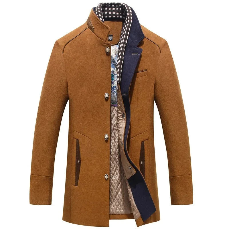 Warme Herrenjacke mit Funktionalem Design für Kalte Jahreszeiten 3