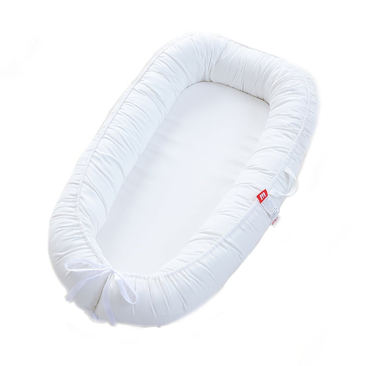 Weicher Baby Lounger für Neugeborene – Atmungsaktiver Komfort und Schutz, Ideal für Reisen und Zuhause 0