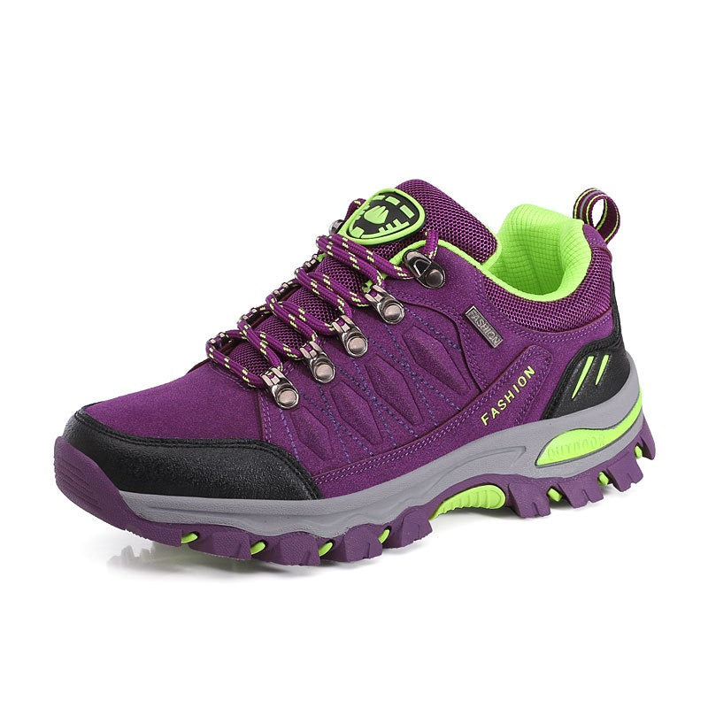 Orthopädische Damen Wanderschuhe mit Dämpfung und rutschfester Sohle für Herbst und Winter