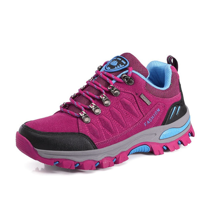 Orthopädische Damen Wanderschuhe mit Dämpfung und rutschfester Sohle für Herbst und Winter