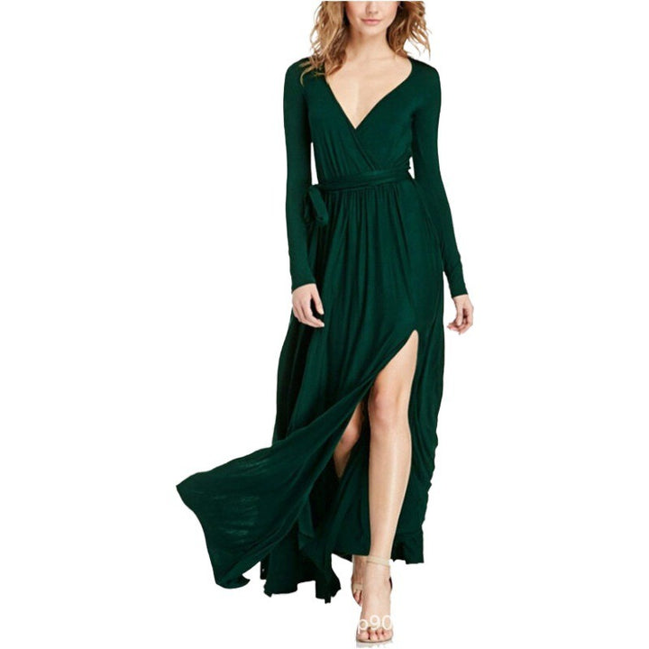 Festliches Damenkleid Für Hochzeitsgäste – Elegantes Langes Kleid Für Besondere Anlässe