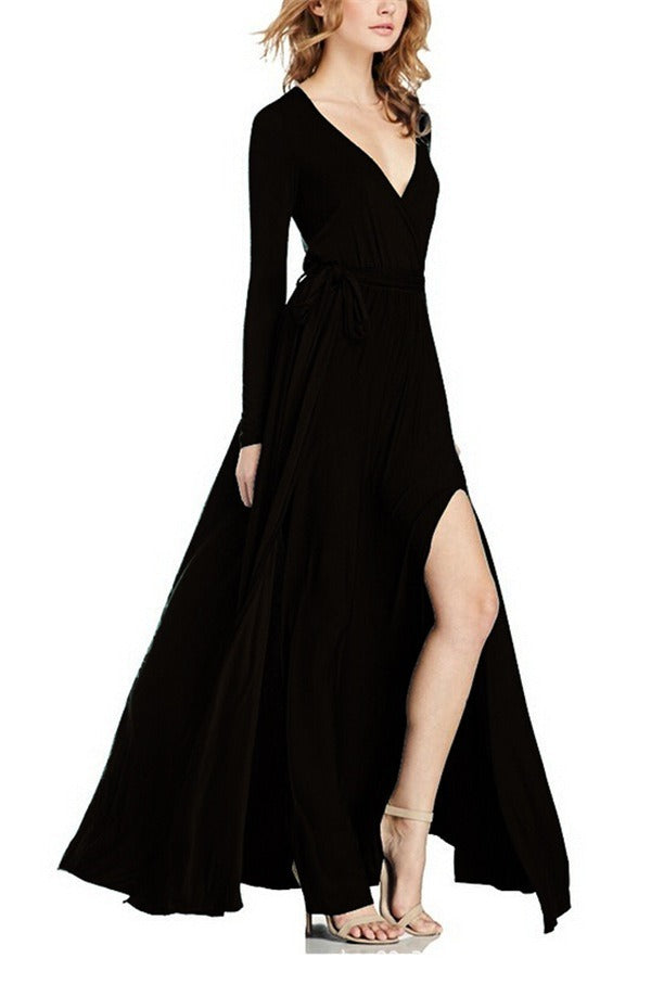 Festliches Damenkleid Für Hochzeitsgäste – Elegantes Langes Kleid Für Besondere Anlässe
