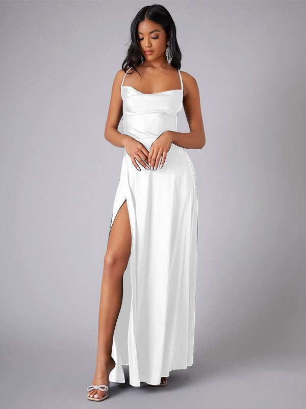 Elegantes Maxikleid mit Beinschlitz für besondere Anlässe