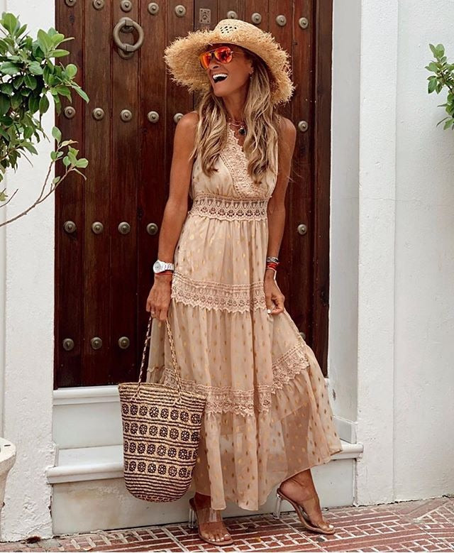 Boho-Sommerkleid für Damen im Ibiza-Stil – Luftig und Elegant
