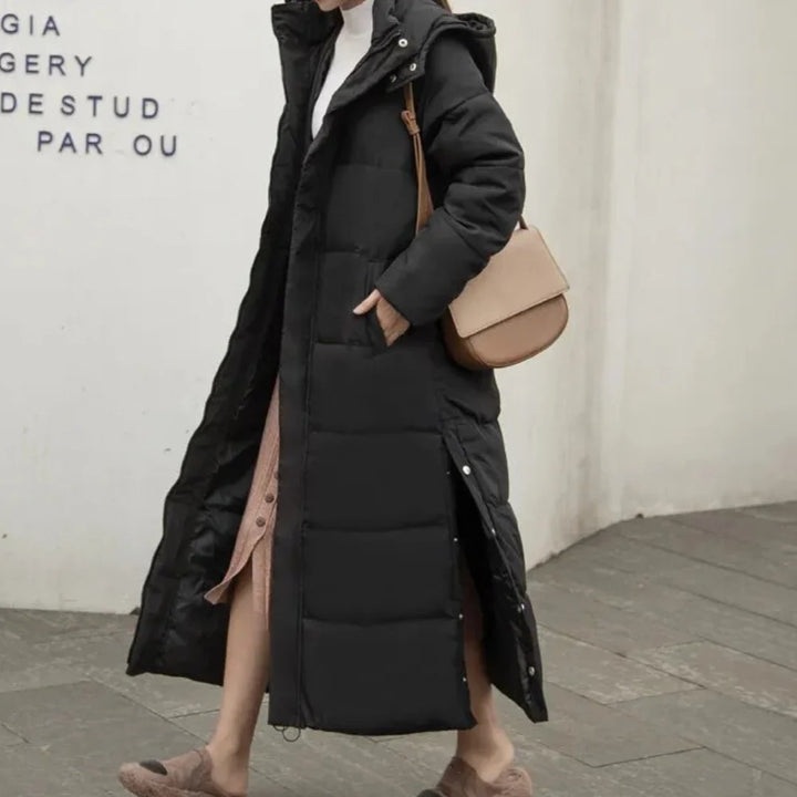Winterjacke | Langer Steppmantel für Frauen für den Winter 2