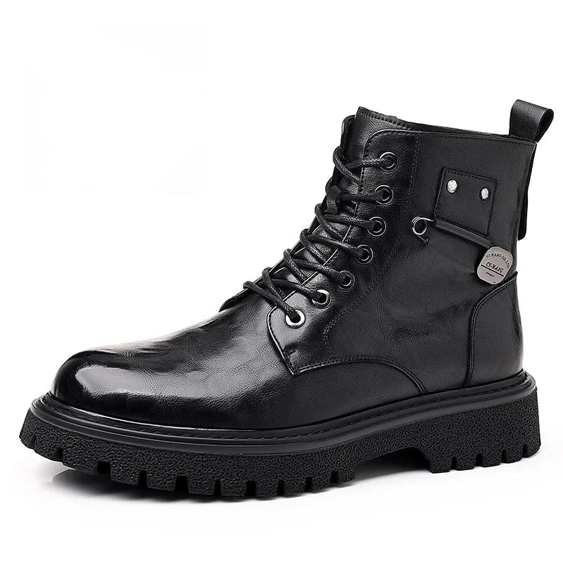 Winterstiefel Herren mit Arch Support – Orthopädische Outdoor-Stiefel für sicheren Halt und Komfort bei jedem Wetter 0