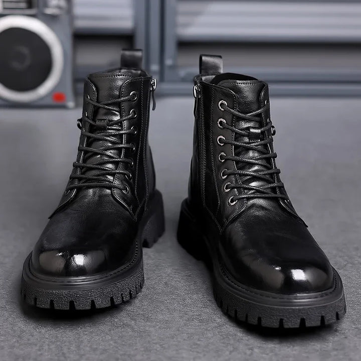 Winterstiefel Herren mit Arch Support – Orthopädische Outdoor-Stiefel für sicheren Halt und Komfort bei jedem Wetter 5