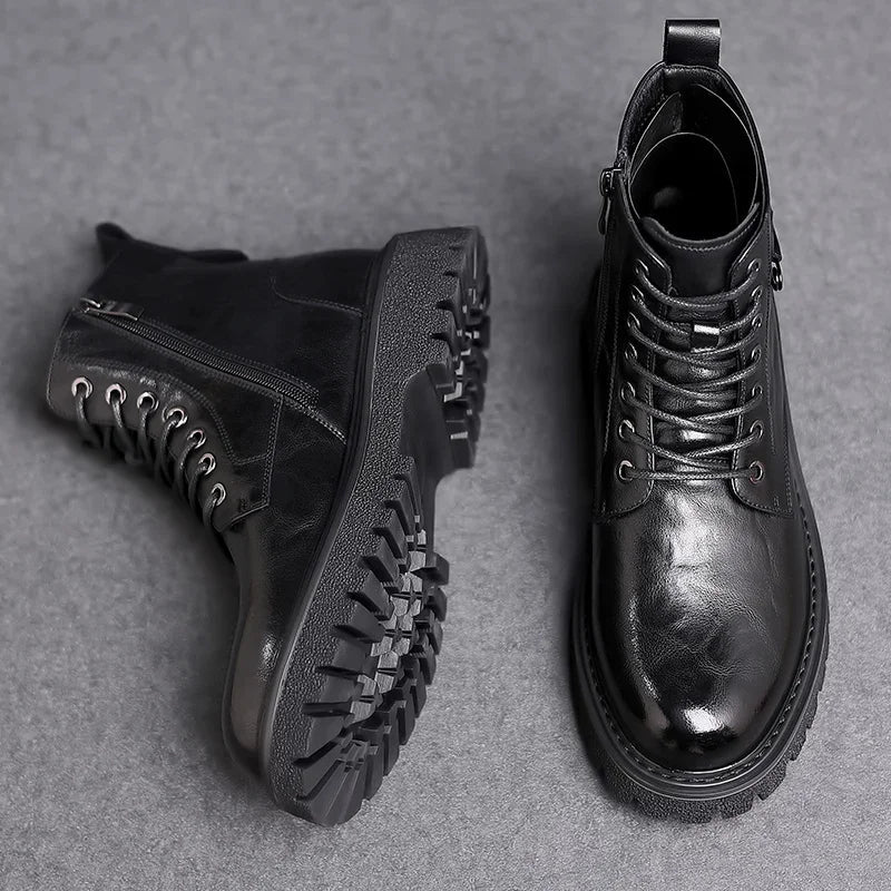Winterstiefel Herren mit Arch Support – Orthopädische Outdoor-Stiefel für sicheren Halt und Komfort bei jedem Wetter 6