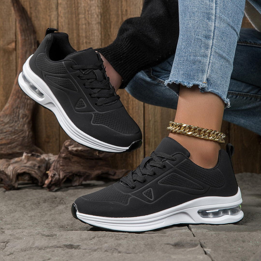 Damen Orthopädische Air Cushion Sneakers mit Atmungsaktivem Obermaterial und Arch Support für Herbst und Winter