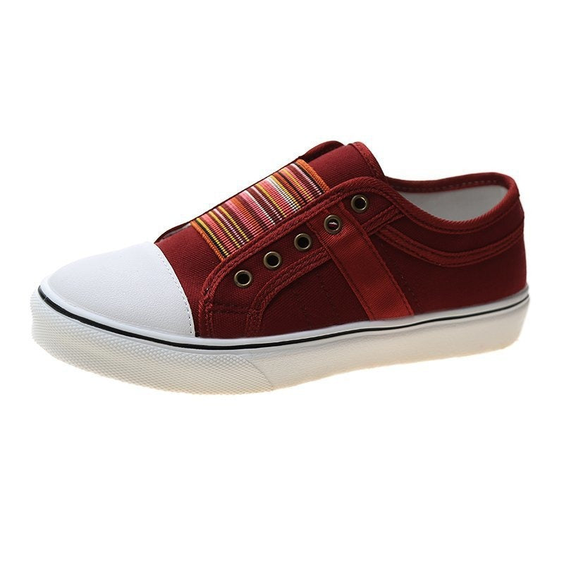 Damen Sneakers Mit Orthopädischer Fußbettunterstützung – Bequeme Slip-On Sneakers Für Jeden Anlass