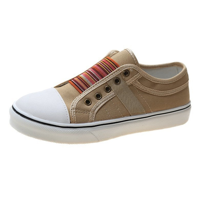Damen Sneakers Mit Orthopädischer Fußbettunterstützung – Bequeme Slip-On Sneakers Für Jeden Anlass