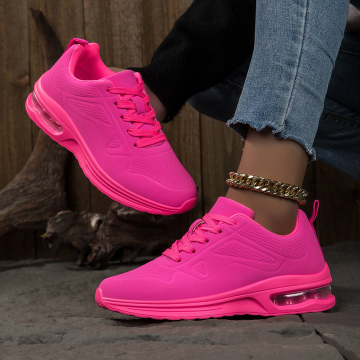 Damen Orthopädische Air Cushion Sneakers mit Atmungsaktivem Obermaterial und Arch Support für Herbst und Winter